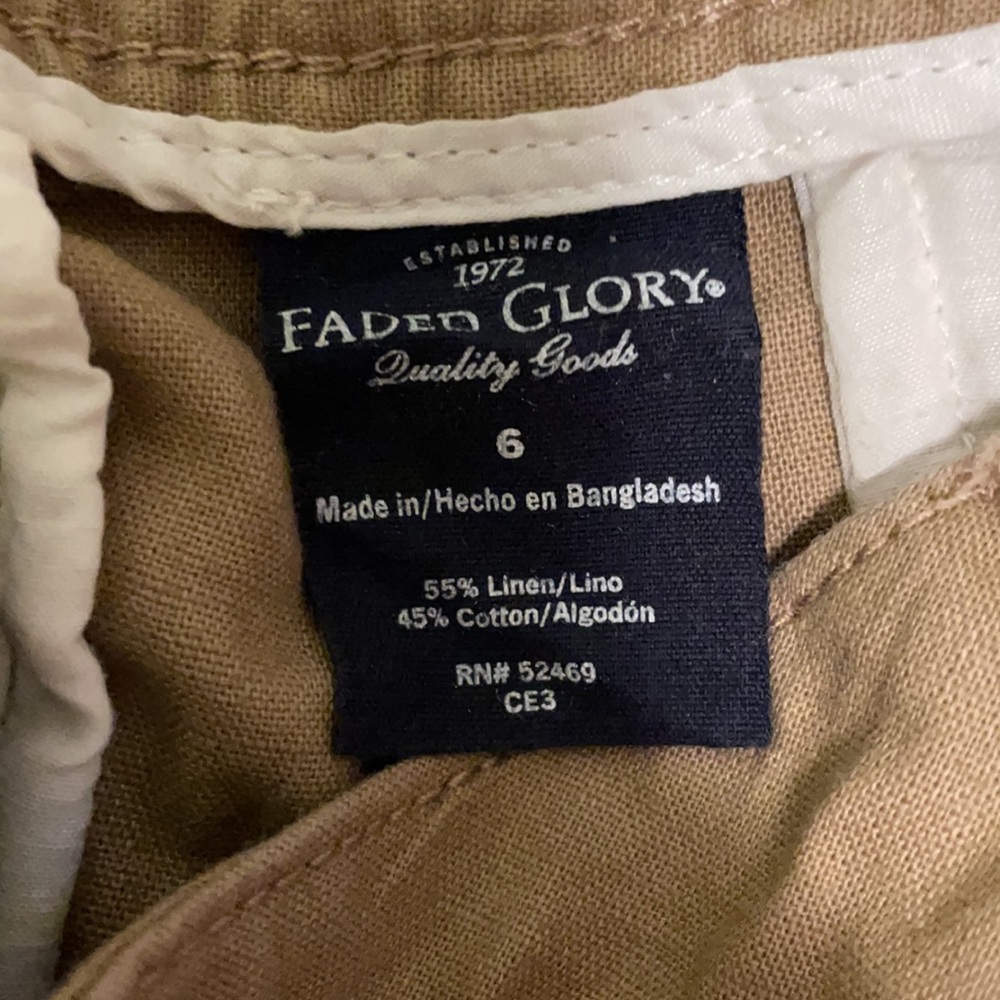 💕 Linen shorts - Picture 3 of 3